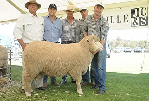 Glenowie purchased a Collinsville Ram EM Imperial 22 for $15,000
